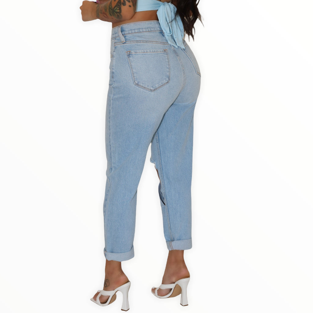 HAILEY JEANS (LIGHT WASH)